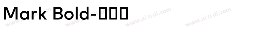 Mark Bold字体转换